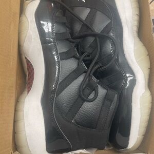 Nike Air Jordan 11 Black and White Sneakers